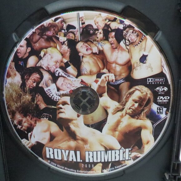 Royal Rumble 2008 DVD WWE John Cena - Picture 4 of 4